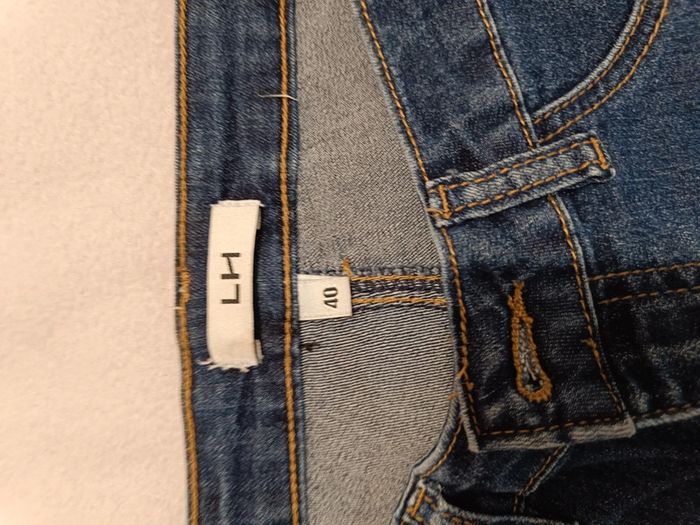 Short en jean bleu - photo numéro 2