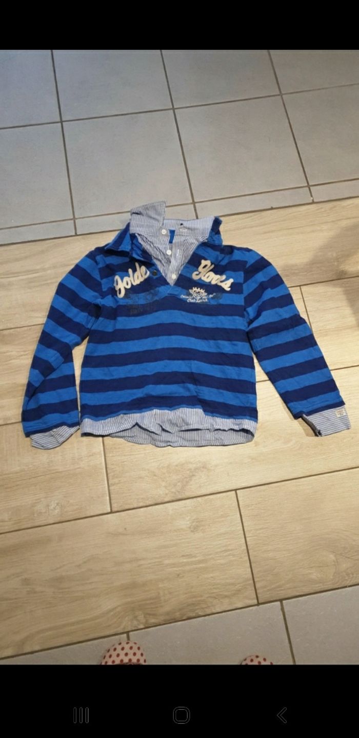 Polo chemise garçon catimini 10 ans