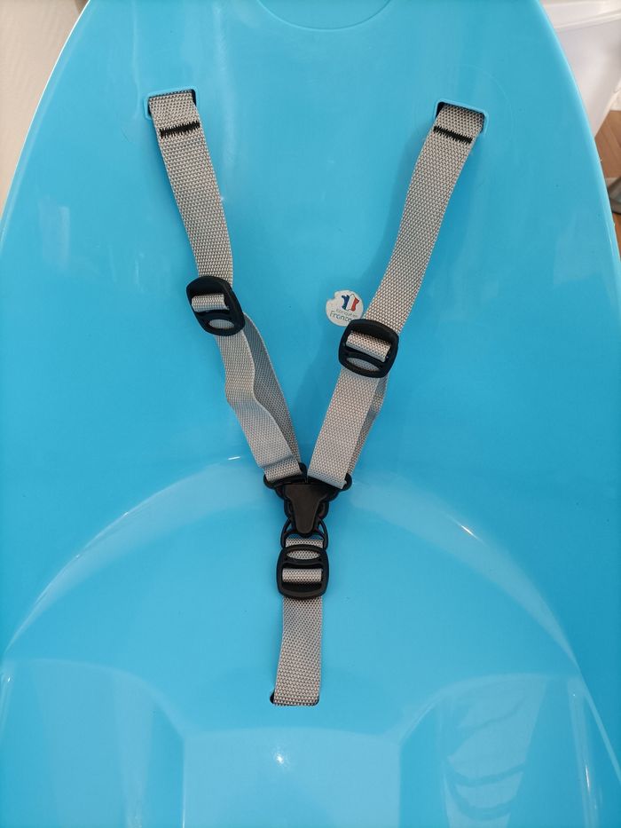 Luge bleu Bébé avec sangles EDA - photo numéro 2