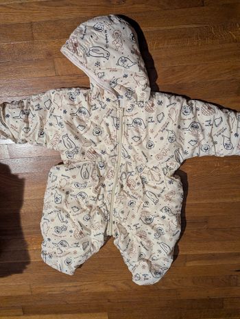 Combinaison unisexe bb 23m ecru