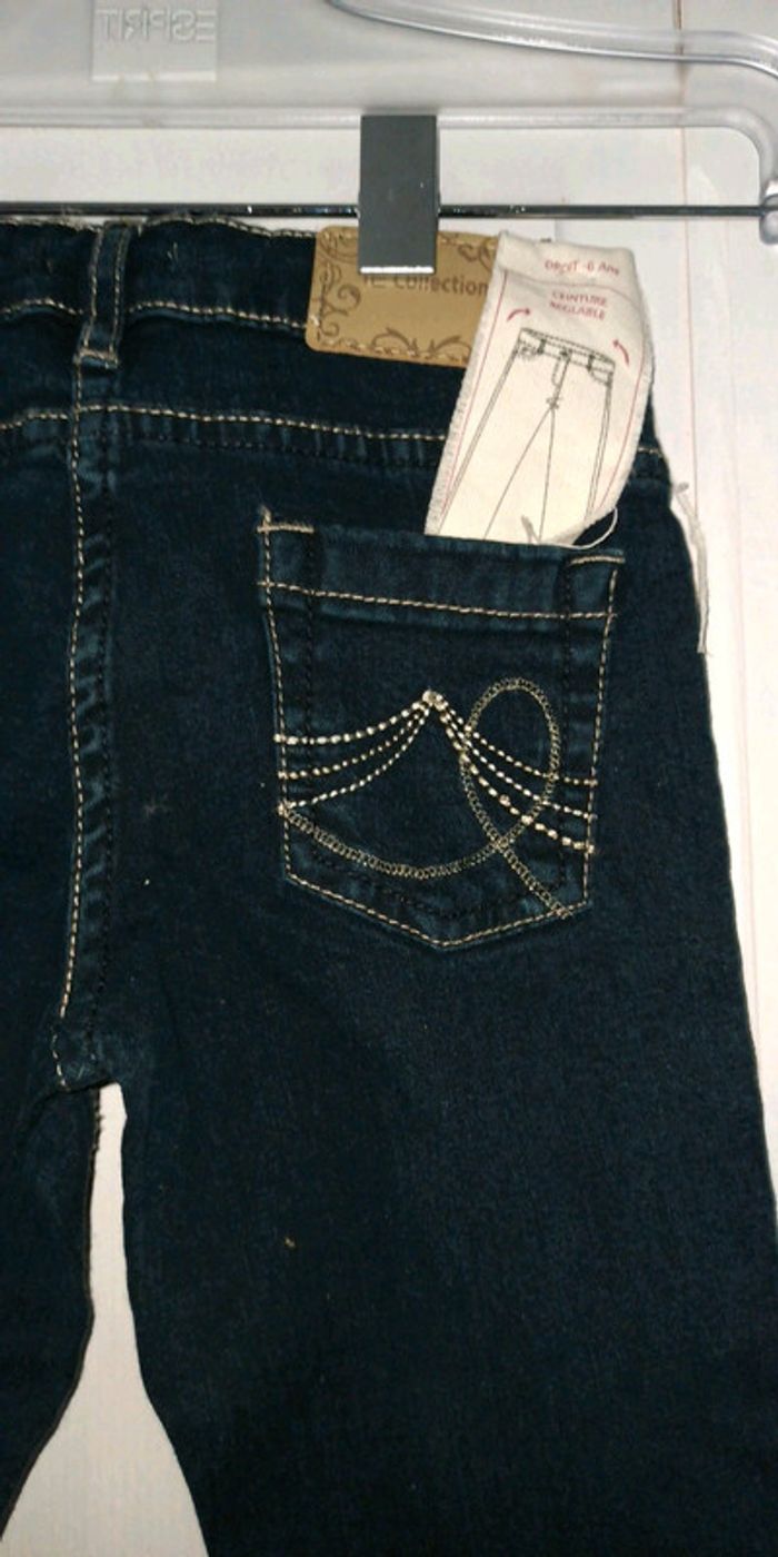 Jeans fille neuf - photo numéro 3
