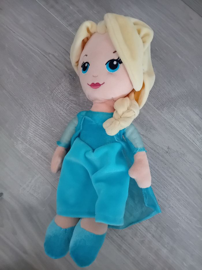 Peluche Reine des Neiges Elsa - photo numéro 3