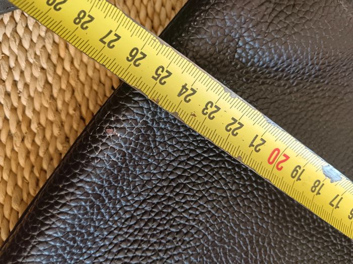 Lancel | saccoche cuir grainé marron foncé - photo numéro 19