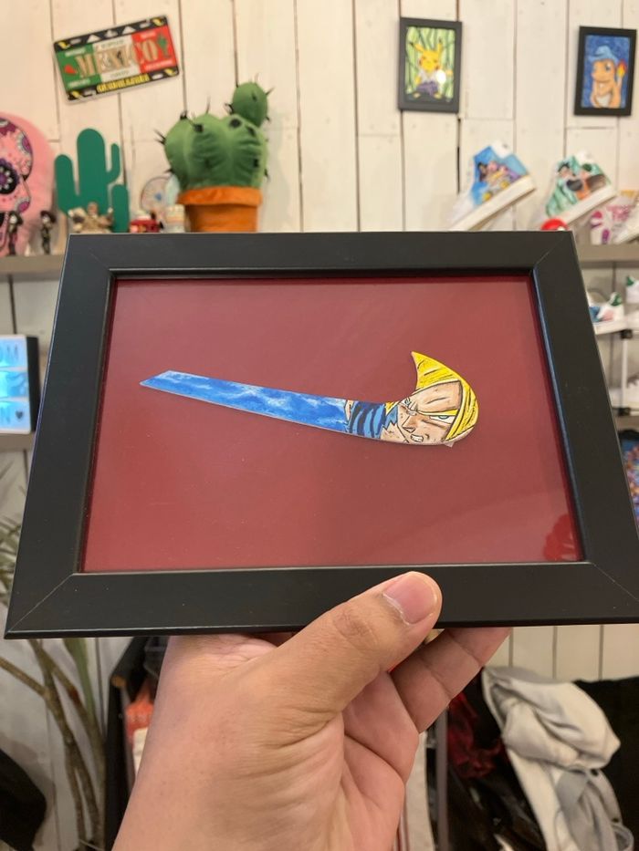 Cadre Swoosh Goku SSJ1 - photo numéro 5