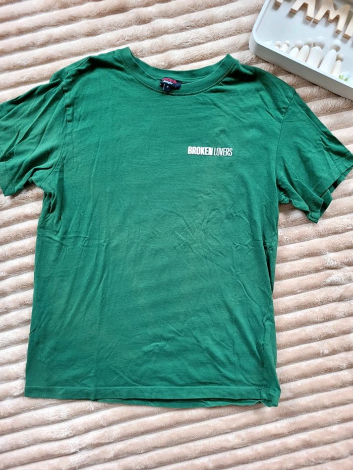 Tee shirt femme jennyfer Taille M vert - photo numéro 2