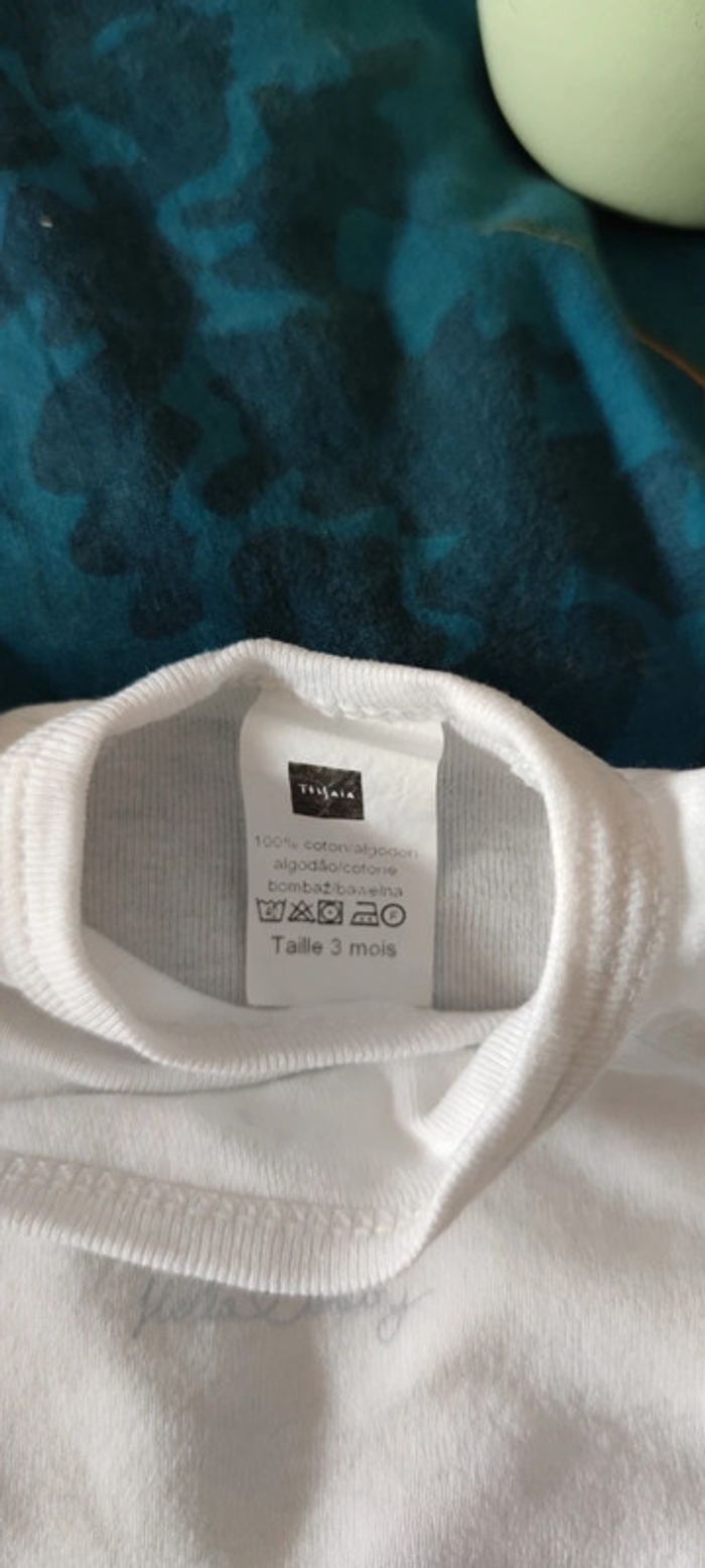 T-Shirt Manches Longues 3 Mois - photo numéro 4