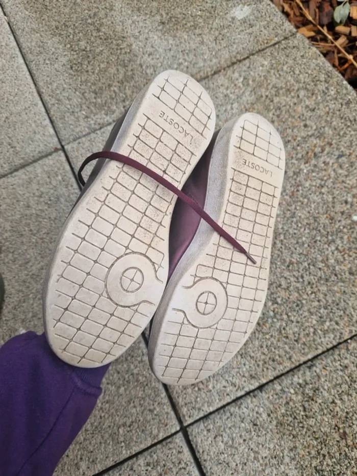 Baskets lacoste Carnaby Evo taille 38 bon état - photo numéro 5