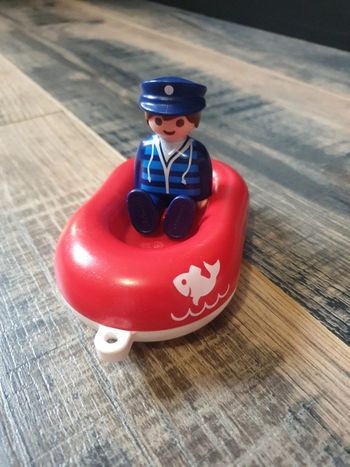 Playmobil 123 bateau et marin