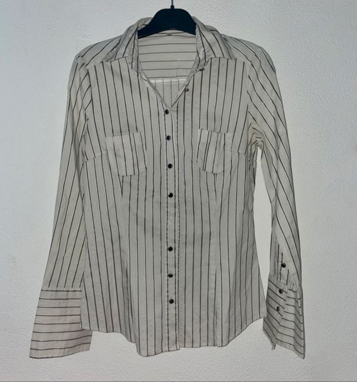 chemise à rayures