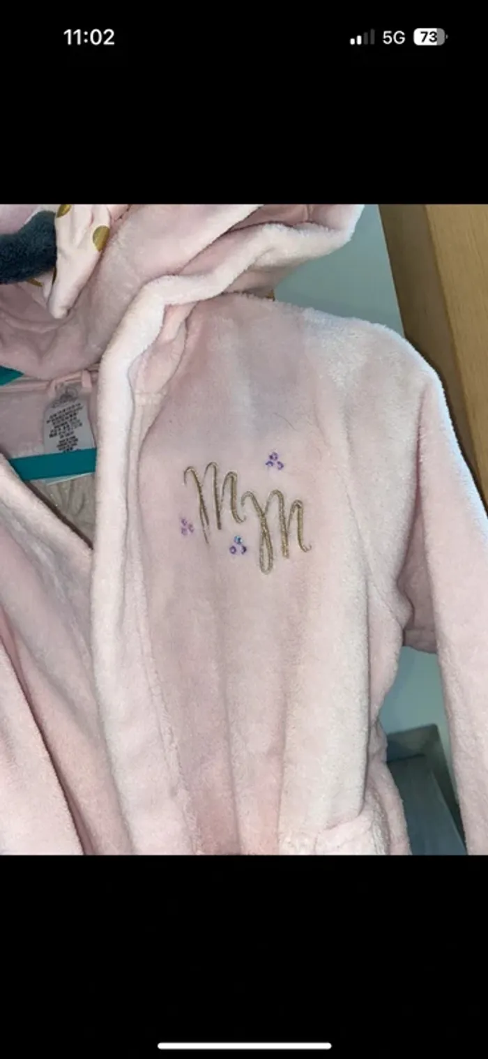 Robe de chambre Minnie Disney 8 ans - photo numéro 3