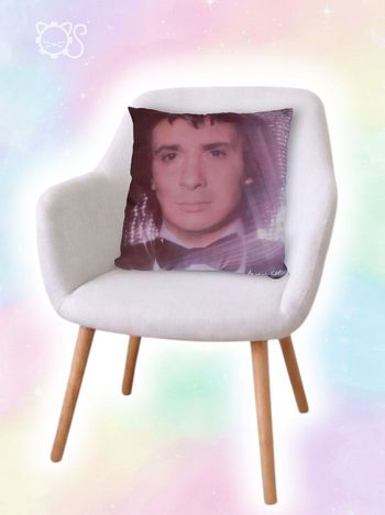 Coussin Michel Sardou - 35x35 cm