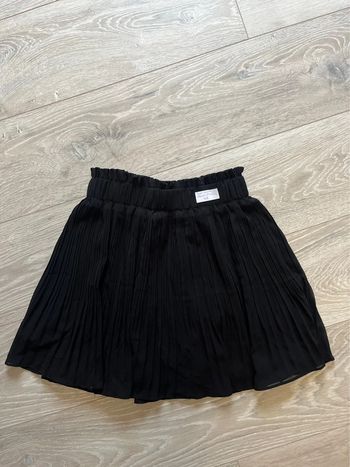 Jupe plissée noire