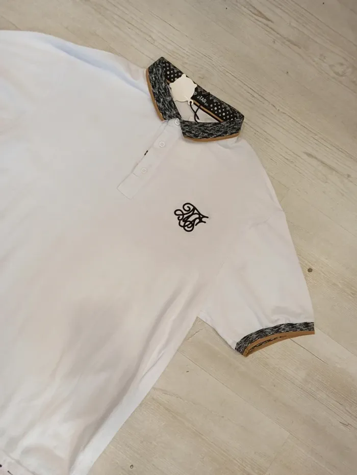 Polo homme blanc 3xl - photo numéro 2