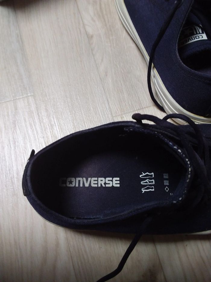 Converses basses en toile - photo numéro 8