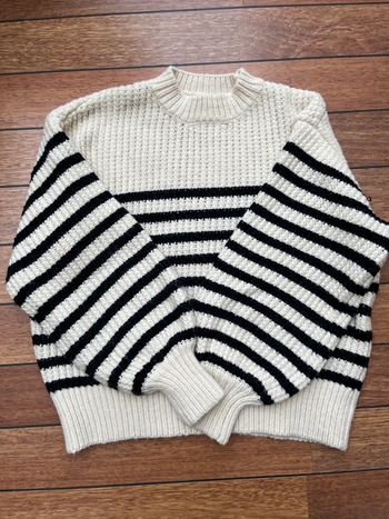 Pull rayé