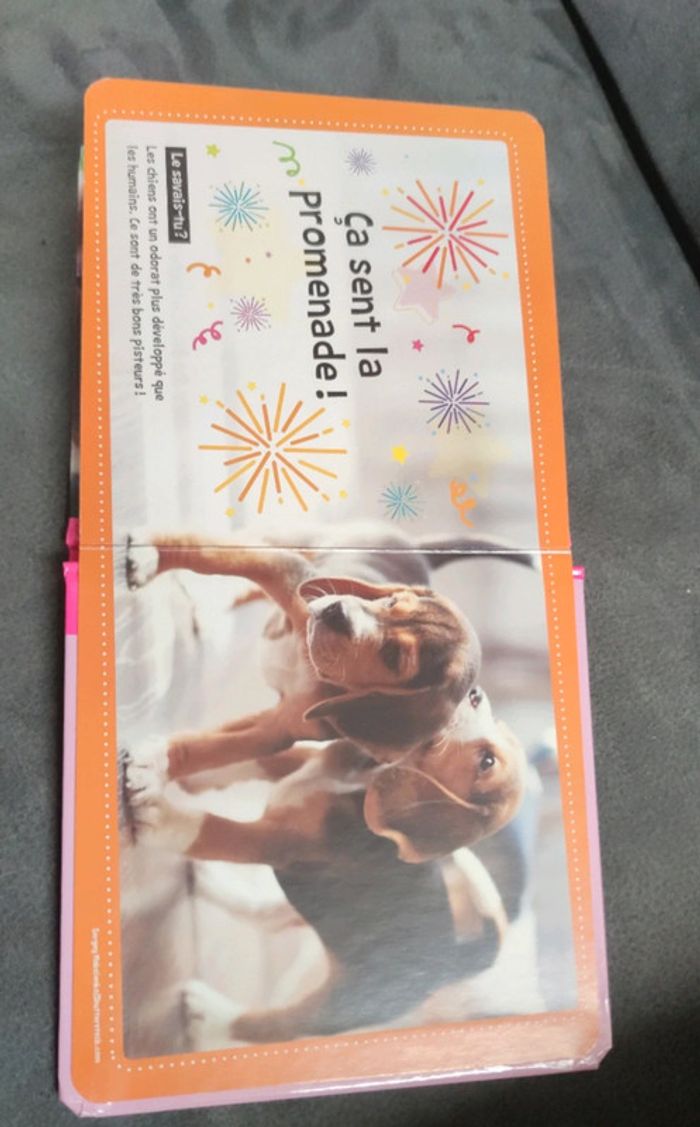 Livre cartonné enfants j'aime ta frimousse chiots d'amour - photo numéro 6