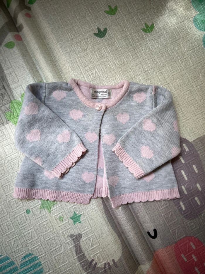 Ensemble jupe, gilet, haut manches longues - photo numéro 2