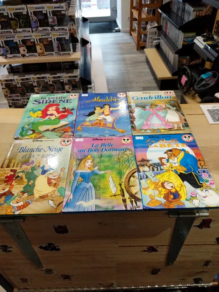 Lot de 6 Livres Disney - Princesses