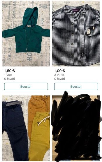 Lot vêtement 9-12 mois
