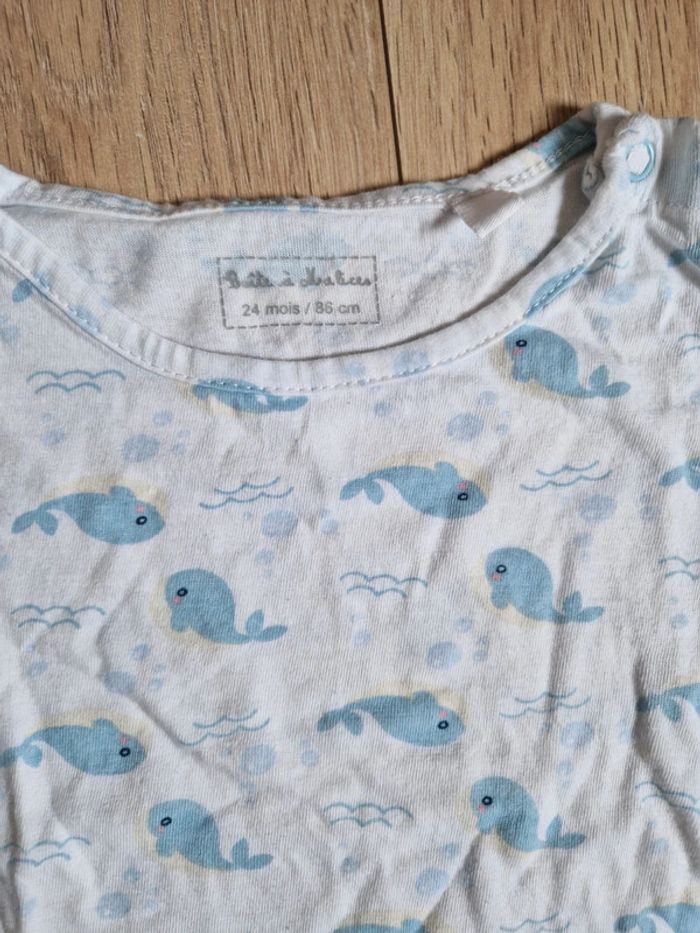 T-shirt baleine 🐳 - photo numéro 2
