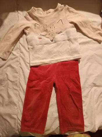 Pyjama velours 24 mois
