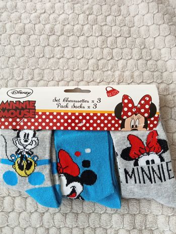 3 paires de chaussettes