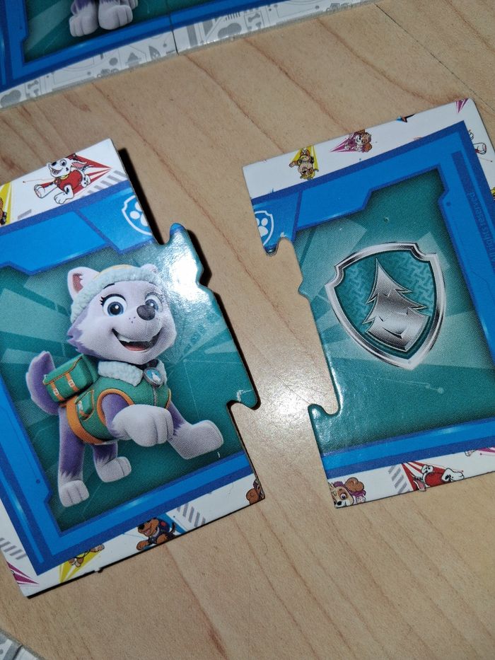 Lot pat patrouille paw patrol jeu de cubes, puzzle et paires - photo numéro 8