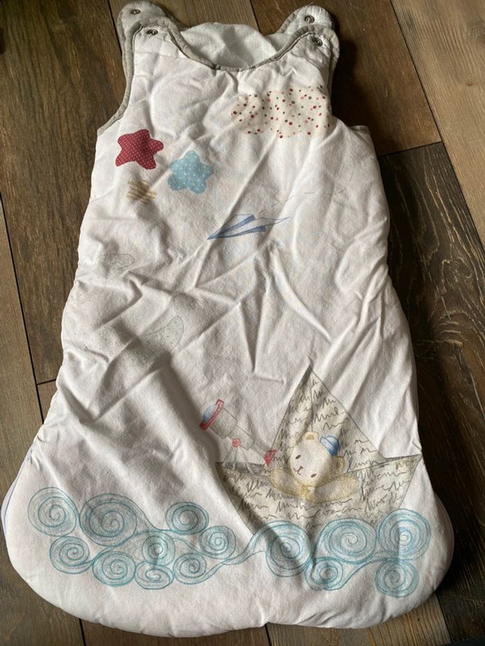 Gigoteuse 0-3mois mi saison ourson bateau