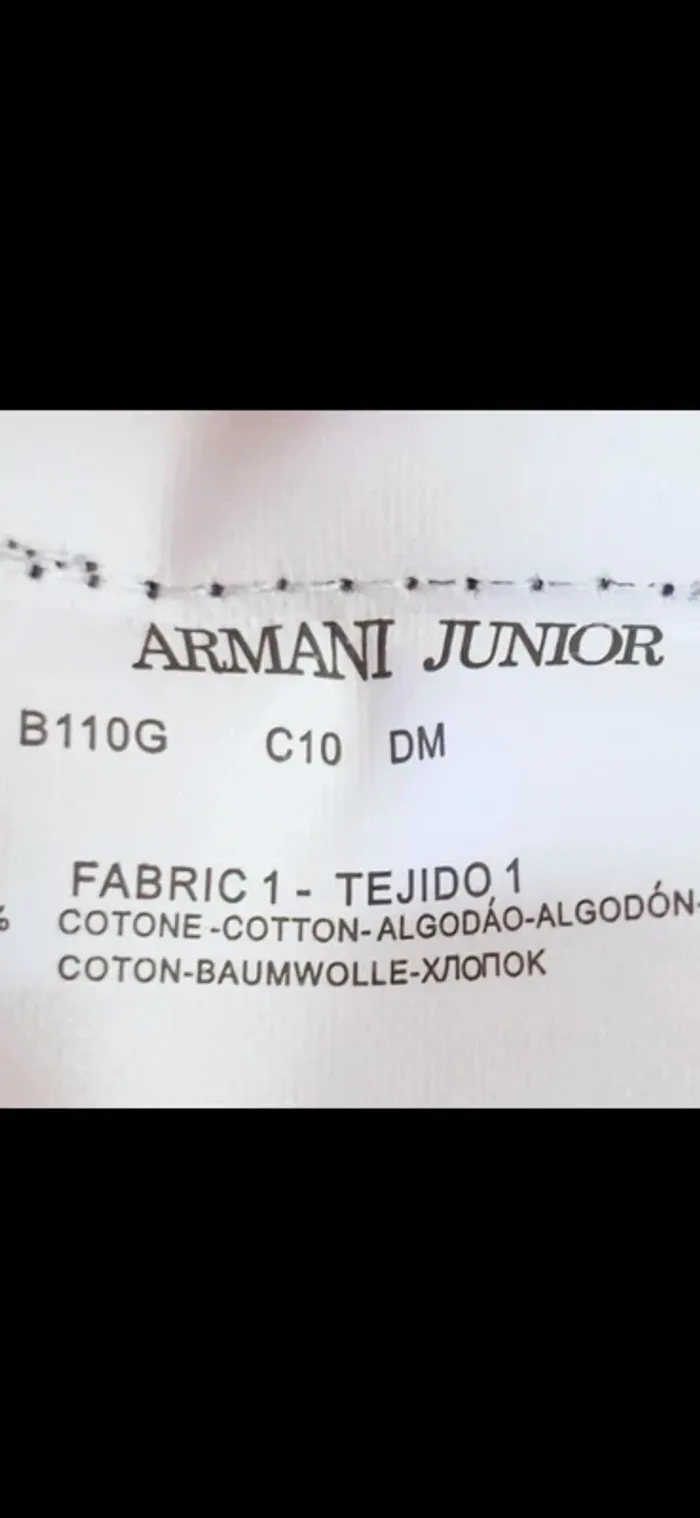 T-shirt Armani 4 ans Fille - photo numéro 6