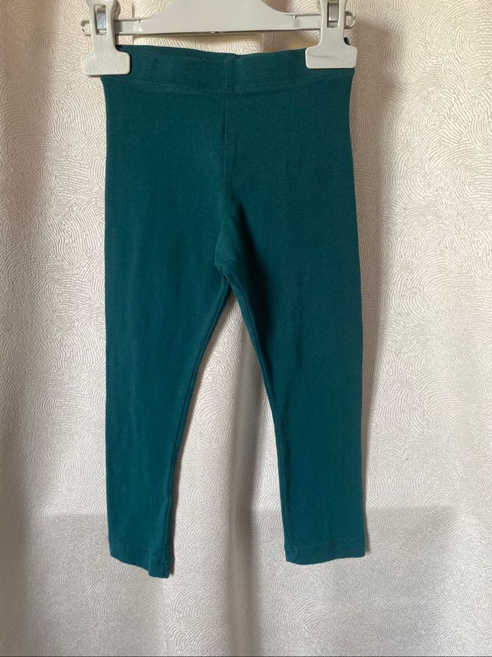 Caleçon legging vert foncé 3 ans kiabi - photo numéro 2