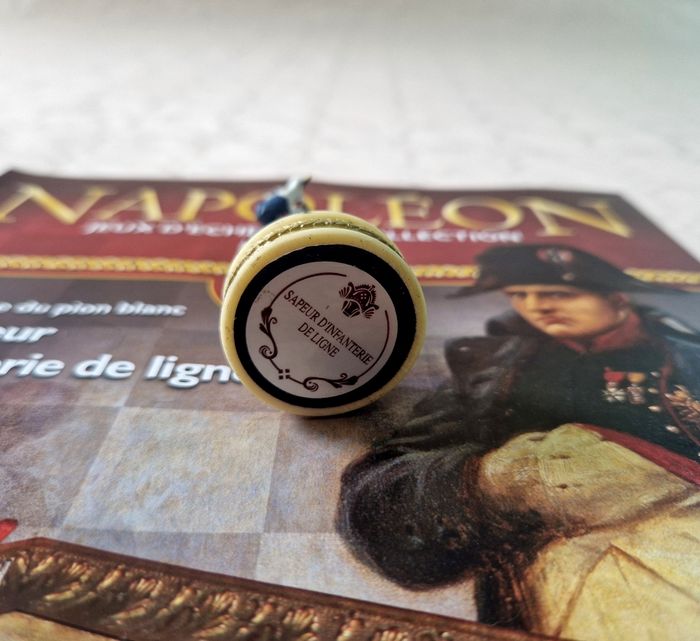 Figurine,Napoléon , jeux d'échec de collection  , le sapeur d'infanterie de ligne - photo numéro 4