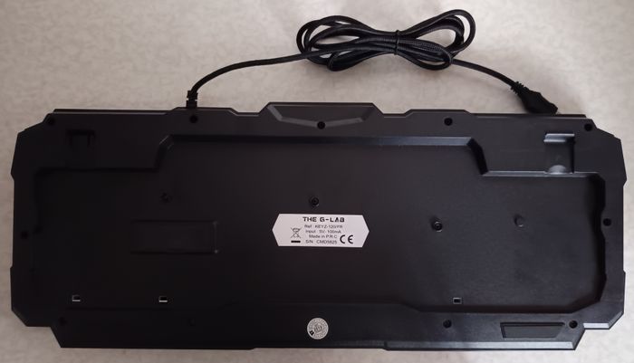 Clavier Mécanique Gaming Rétro éclairé G-LAB KEYZ-120/FR - AZERTY - Filaire USB - photo numéro 2