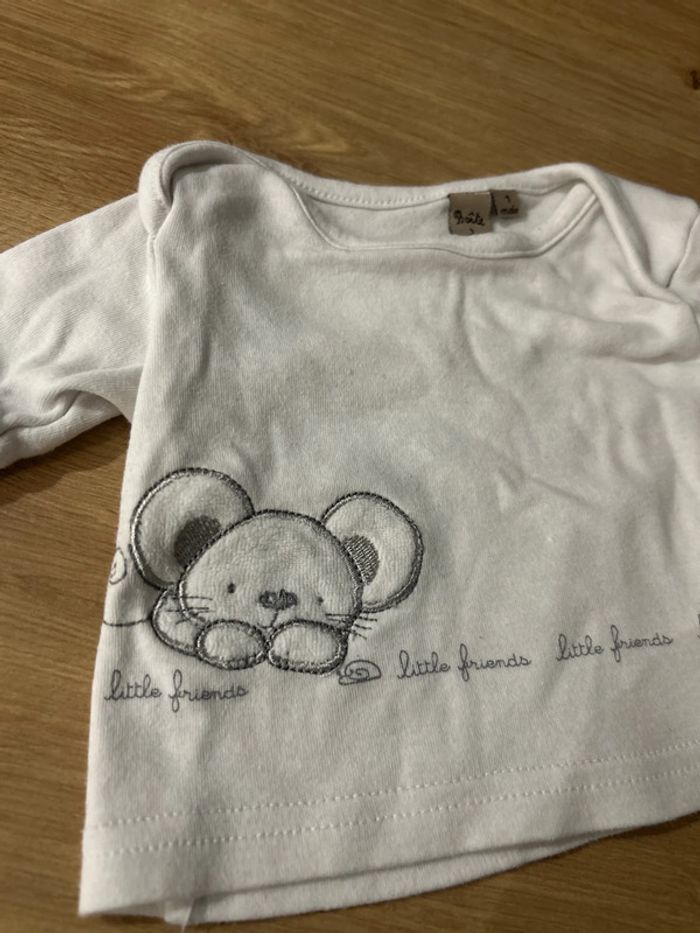 Tee shirt manches longues souris - photo numéro 3