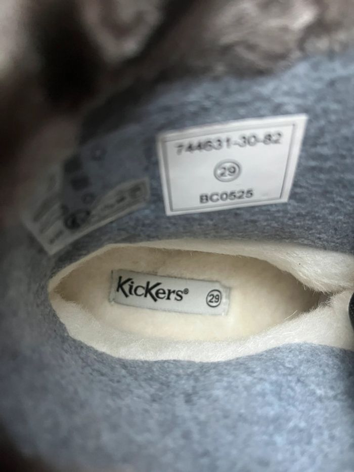 Bottes de neige Kickers imperméables T29 - photo numéro 4