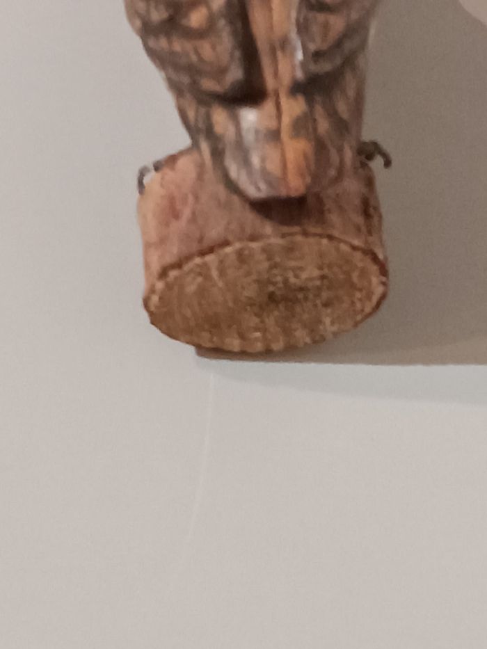 Chouette bois support - photo numéro 5