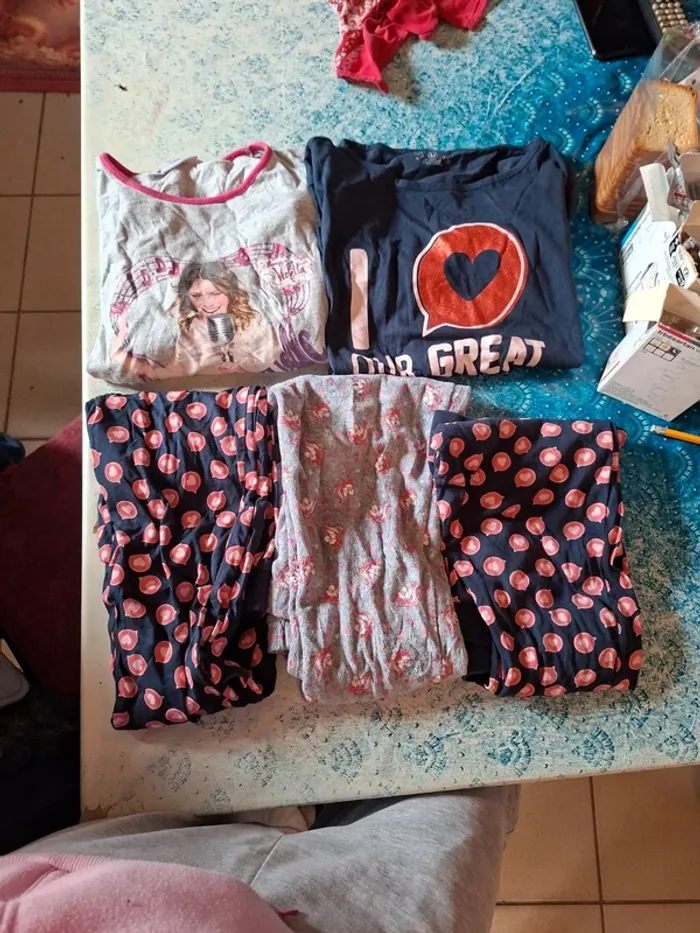 Lot pyjama 12 ans