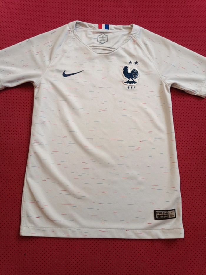 Maillot de foot France, Nike Authentique Officiel taille enfant 8/10 ans