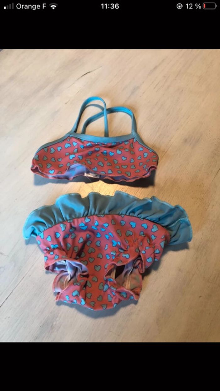 Très joli maillot de de bain 18 mois fille
