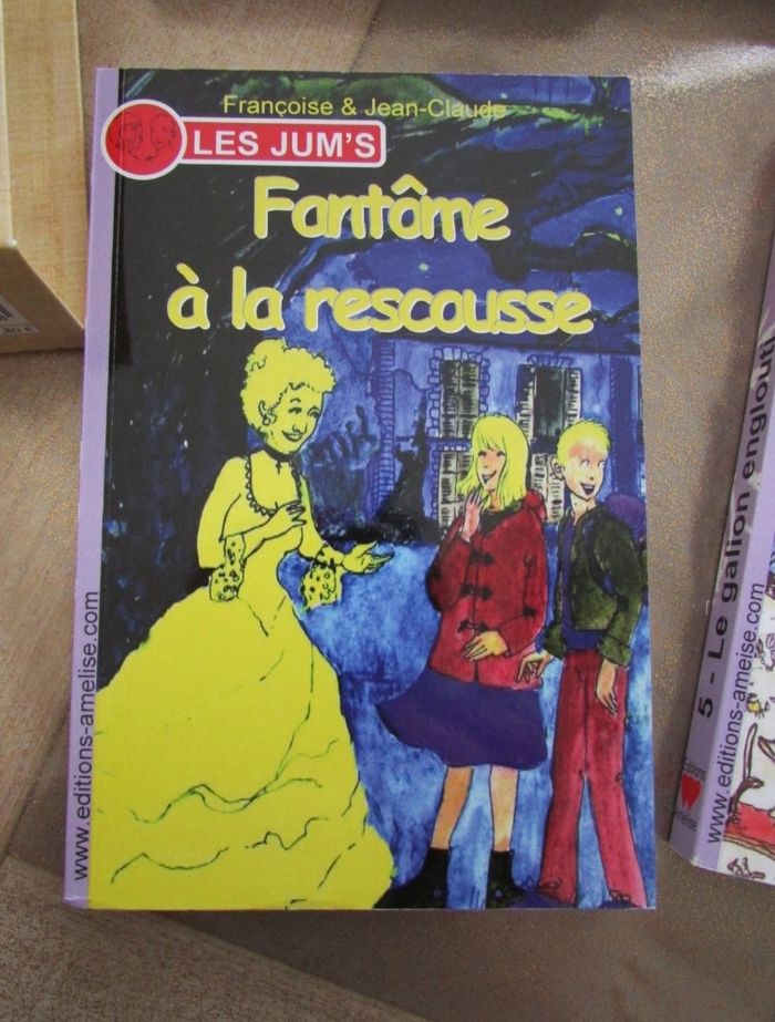 Lot de 6 livres Les Jum's Tome 1 à 6 dont 1 dédicacé - photo numéro 2
