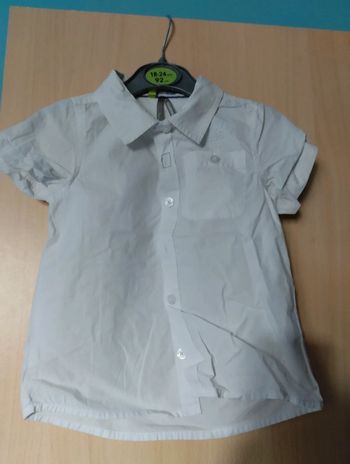 Chemise manches courtes 18mois