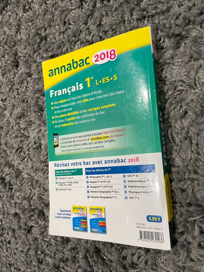 Livre de français première - photo numéro 2