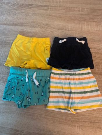 Lot de 4 shorts bébé garcon