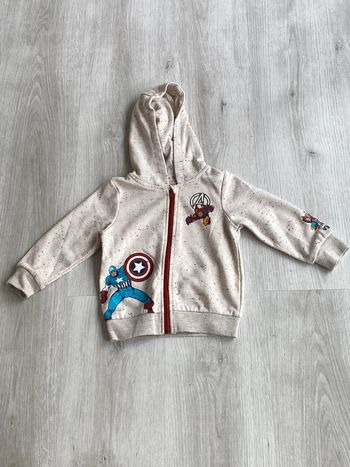 Gilet avengers 18/24 mois