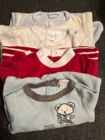 Grenouillère lot de 4