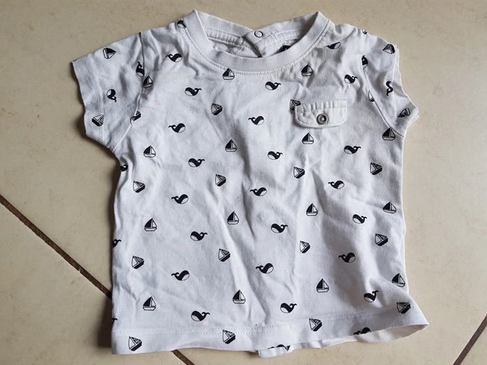 T-shirt garçon 6 mois