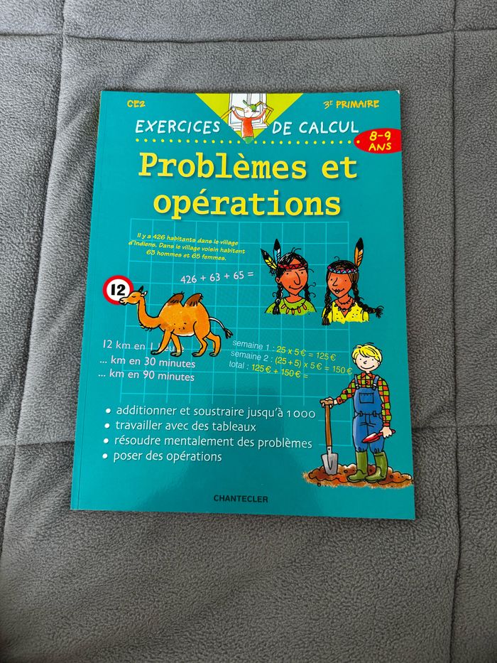 Problèmes et opérations 8-9ans