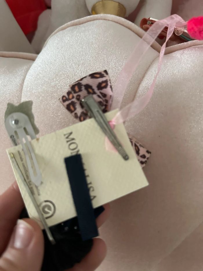 Lot barrettes noeud - photo numéro 4