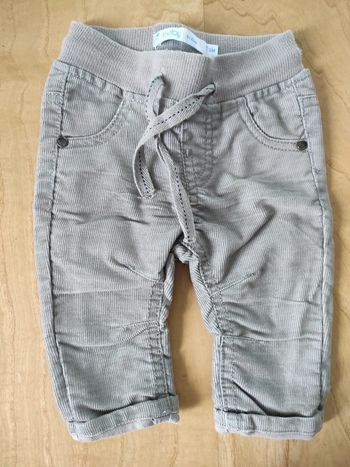 Pantalon velours bébé