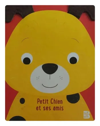 Livre interactif "Petit chien et ses amis", quasi neuf - Âge 18+