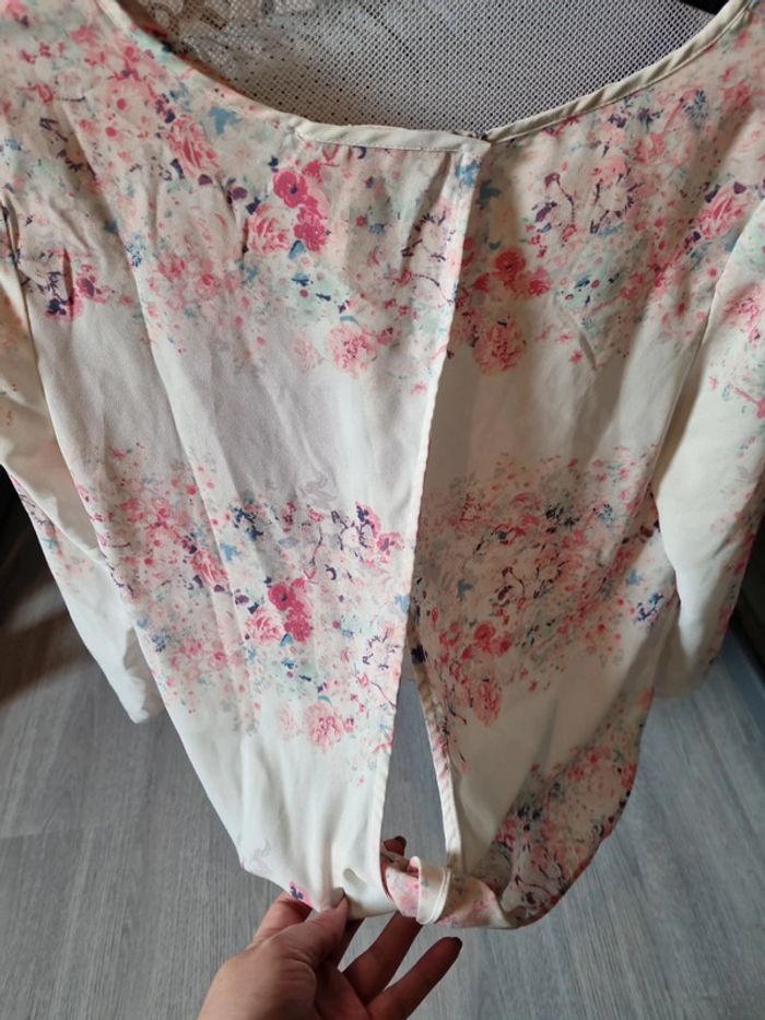 Blouse bershka taille S 33 dos ouvert - photo numéro 4